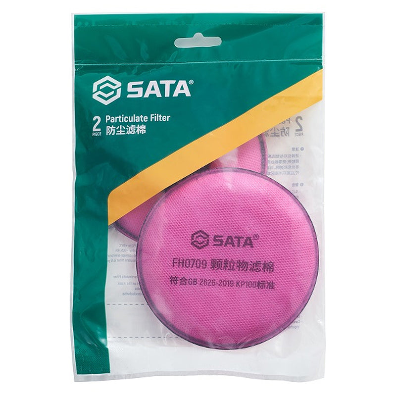 Túi 2 tấm lọc bụi vi hạt KP100, tích hợp than hoạt tính SATA FH0709