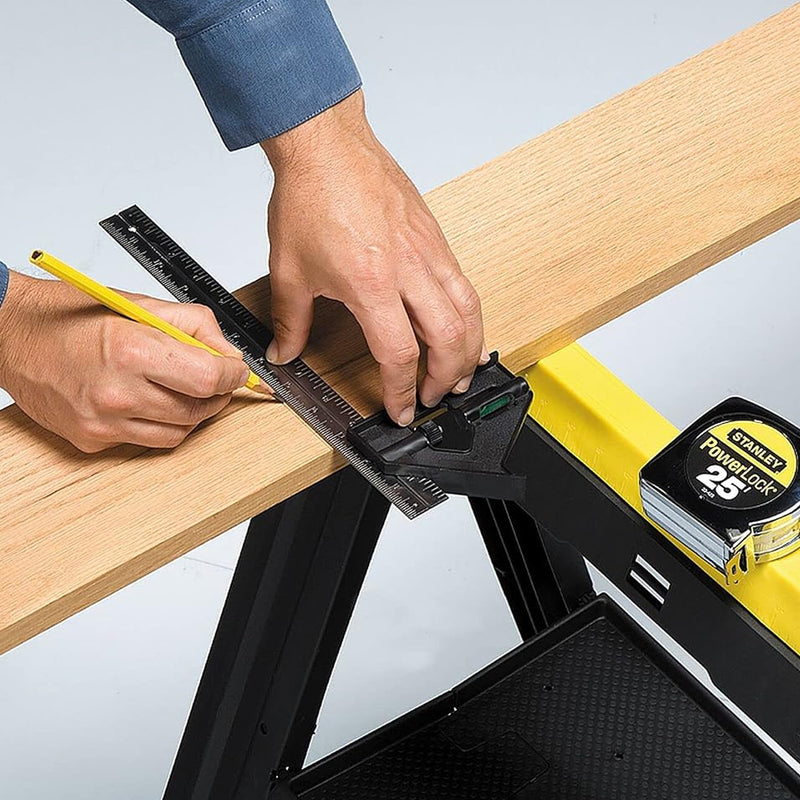 Thước ê ke thủy Stanley 46-012 chiều dài 305mm