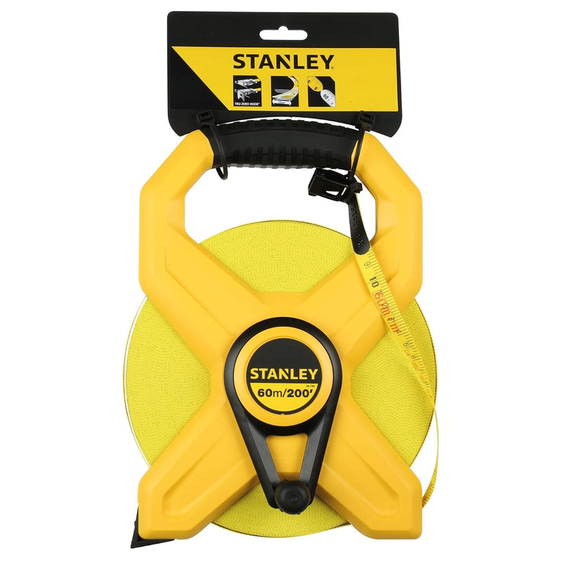 Thước dây cuộn sợi thủy tinh Stanley chiều dài từ 30m - 60m