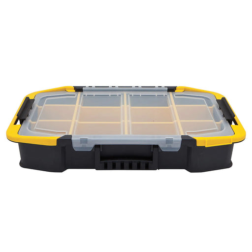 Hộp đựng linh kiện 12 ngăn Click N Connect Stanley STST14440 nắp trong suốt có vách ngăn tháo rời