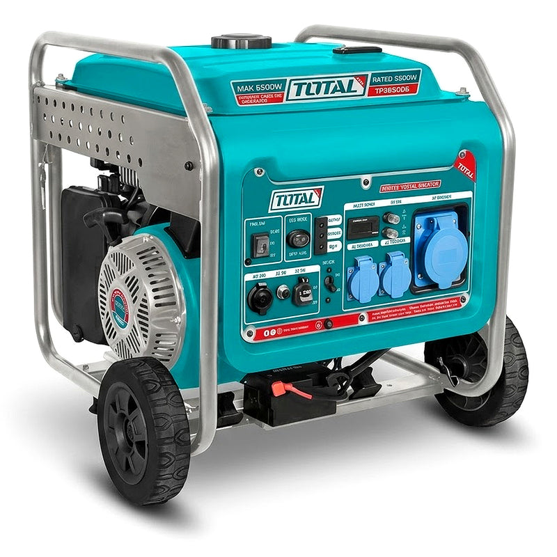 Máy phát điện dùng xăng biến tần Total TP365006 công suất 5.5kW