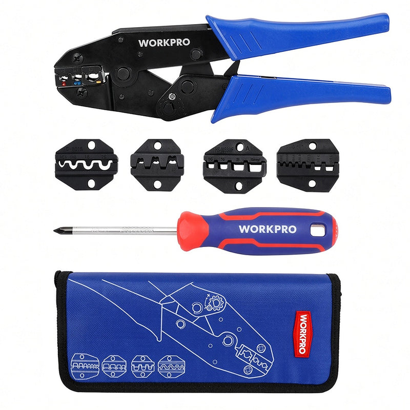 Bộ kìm bấm cose 5 trong 1 Workpro WP292002