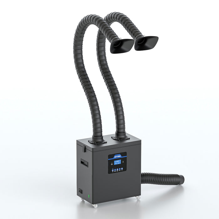Máy Hút Khói Hàn Thiếc 2 vòi ATTEN ST-1202 / ST-1202D series công suất 160W