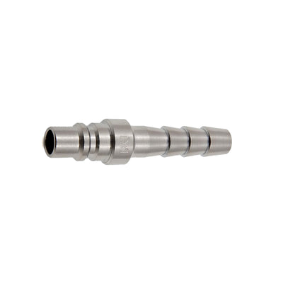 Đầu nối nhanh Super Cupla 02PH (Plug) chất liệu thép mạ Chrome, kiểu đuôi gai nối ống mềm 1/4 inch