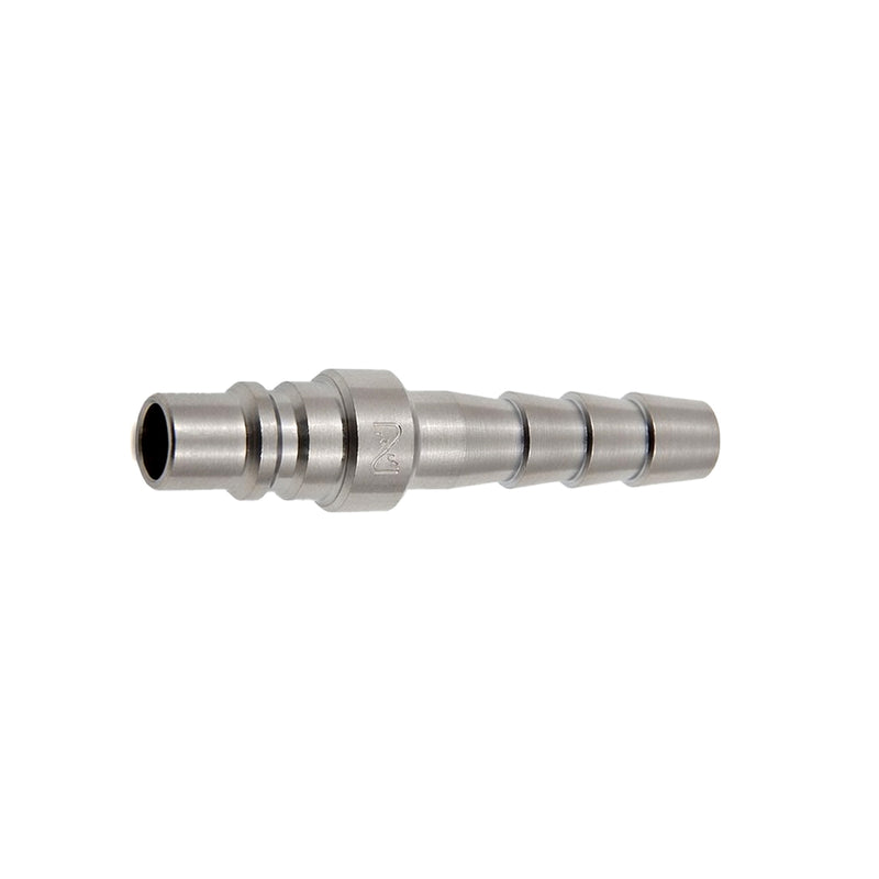 Đầu nối nhanh Super Cupla 02PH (Plug) chất liệu thép mạ Chrome, kiểu đuôi gai nối ống mềm 1/4 inch