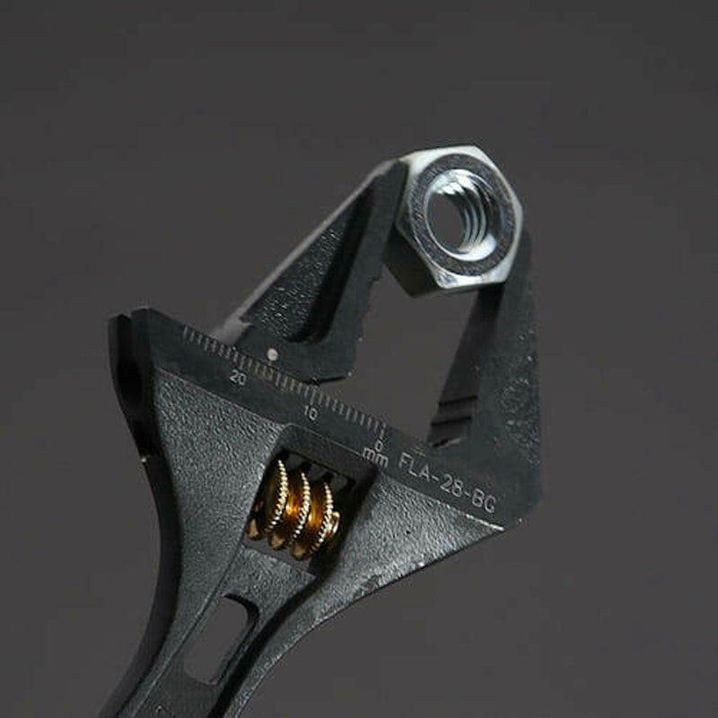 Mỏ lết điều chỉnh Fujiya Kurokin-Series, kích thước từ 155mm ~ 306mm. Tiêu chuẩn RoHS