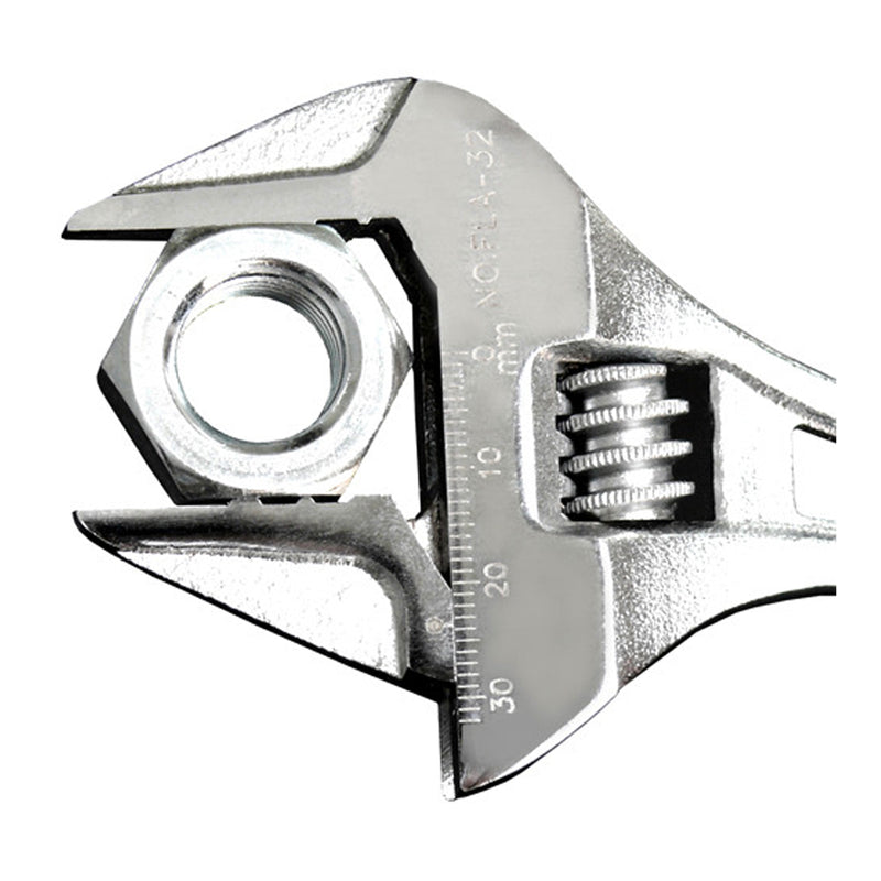 Mỏ lết điều chỉnh thân ngắn Fujiya FLS-Series, kích thước từ 118mm ~ 185mm, độ mở ngàm từ 0 ~ 53mm. Tiêu chuẩn RoHS