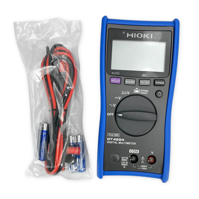 Đồng hồ đo điện vạn năng kỹ thuật số Hioki DT4254 True RMS