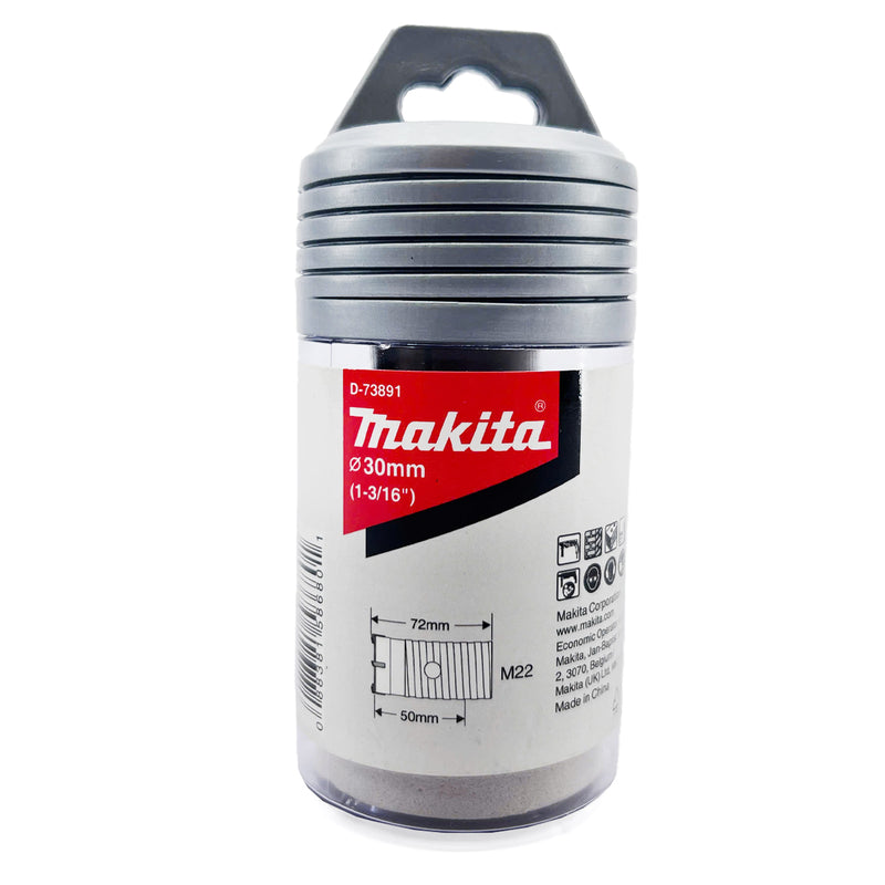 Mũi khoét lỗ tường Makita đường kính mũi từ 30mm-100mm đuôi già SDS-Plus ( Cấp 2 sao )