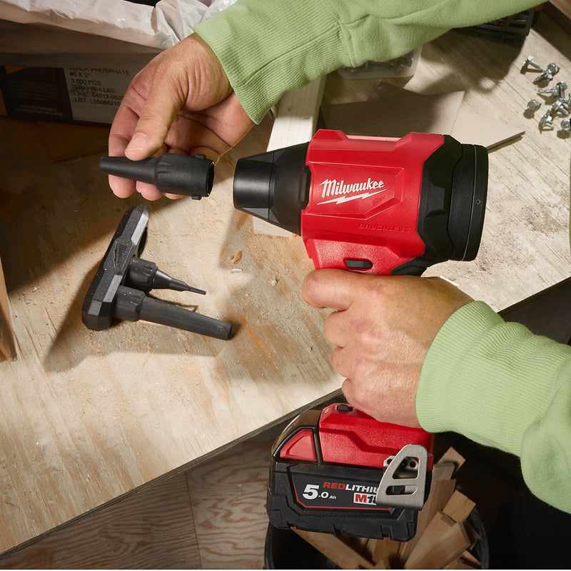 Máy thổi bụi Milwaukee M18 BLHSB dùng Pin 18V