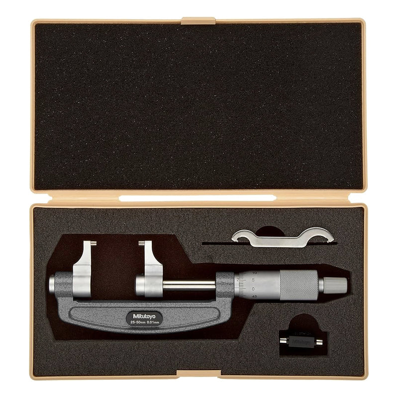 Panme Mitutoyo Series 143 - Caliper Type Micrometers, đầu đo kiểu hàm kẹp