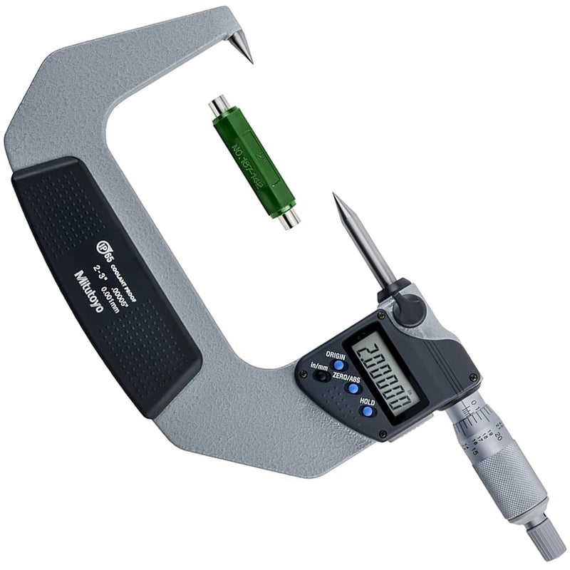 Panme điện tử Mitutoyo Series 342 - Point Micrometers, Mũi đo nhọn