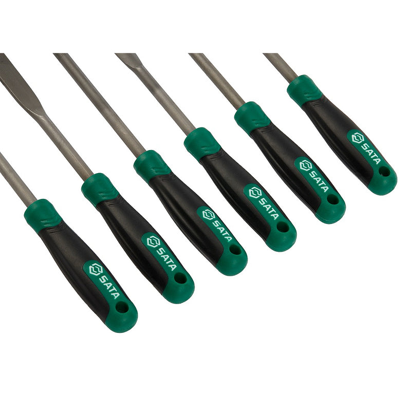 Bộ dũa kim loại 6 chi tiết SATA 03703 kích thước 5mm x 180mm