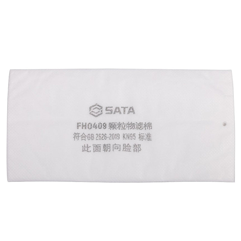 Tấm lọc bụi SATA FH0409 tiêu chuẩn KN95 cho mặt nạ phòng bụi.