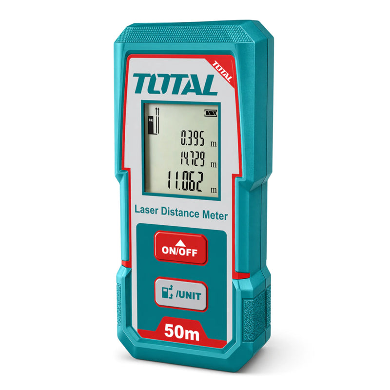 Máy đo khoảng cách bằng tia Laser Total TMT55016 dùng Pin AAA, đo tối đa 50m