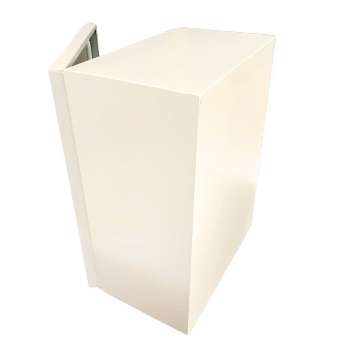 Tủ điện sắt dày 1.2mm, 1 lớp cửa, sơn tĩnh điện, lắp nổi, khoá tròn TP