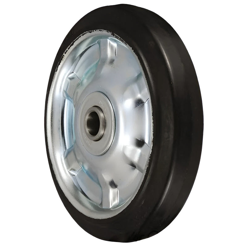 Bánh xe rời Ukai SH-200 niềng thép, bánh cao su đàn hồi cao, đường kính 200mm