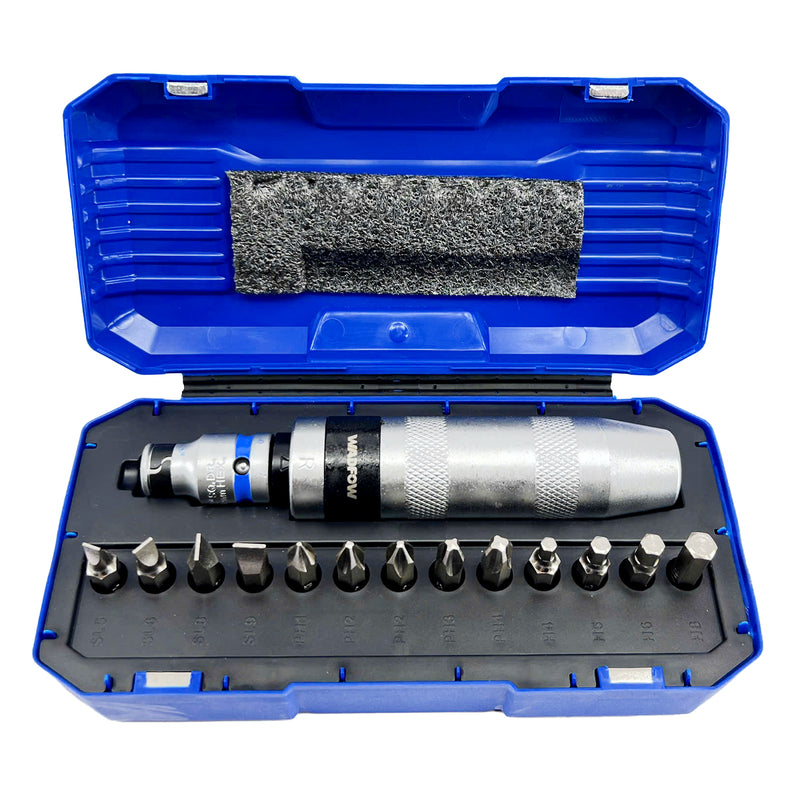 Bộ tua vít đóng 13 chi tiết Wadfow WYM1B13, chất liệu thép Cr-V