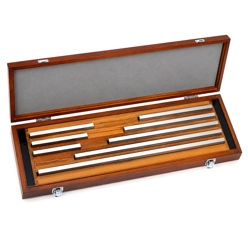 Bộ căn mẫu Mitutoyo hệ Inch 8 chi tiết (5 inch - 20 inch) | Inch long block sets