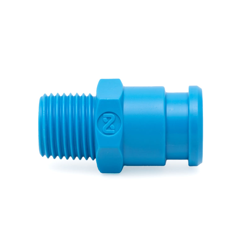 Đầu nối nhanh Cube Cupla PM-Type (Plug) chất liệu nhựa Polyoxymethylene, kiểu kết nối ren ngoài Rc 1/8