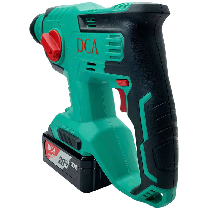 Máy Khoan Bê Tông Dùng Pin 20V động cơ không chổi than DCA ADZC22