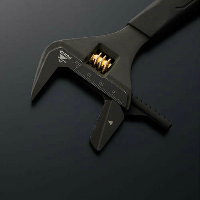 Mỏ lết điều chỉnh đảo hàm đa năng Fujiya FLP-38-BG, kích thước 214mm, độ mở ngàm tối đa 38.5mm. Tiêu chuẩn RoHS