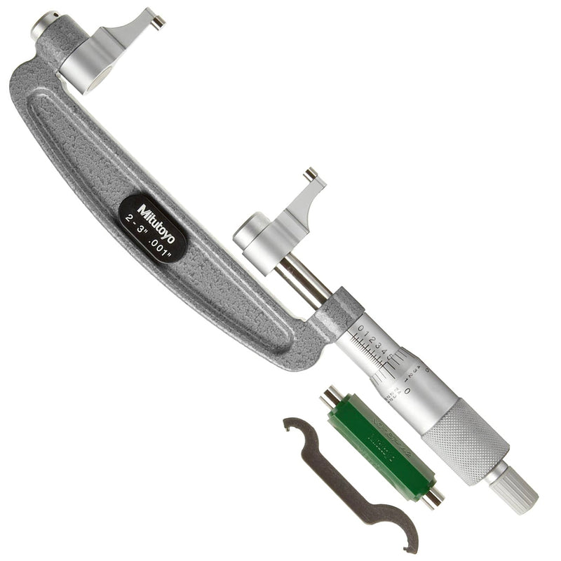 Panme Mitutoyo Series 143 - Caliper Type Micrometers, đầu đo kiểu hàm kẹp
