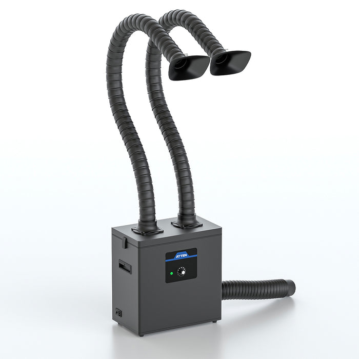 Máy Hút Khói Hàn Thiếc 2 vòi ATTEN ST-1202 / ST-1202D series công suất 160W