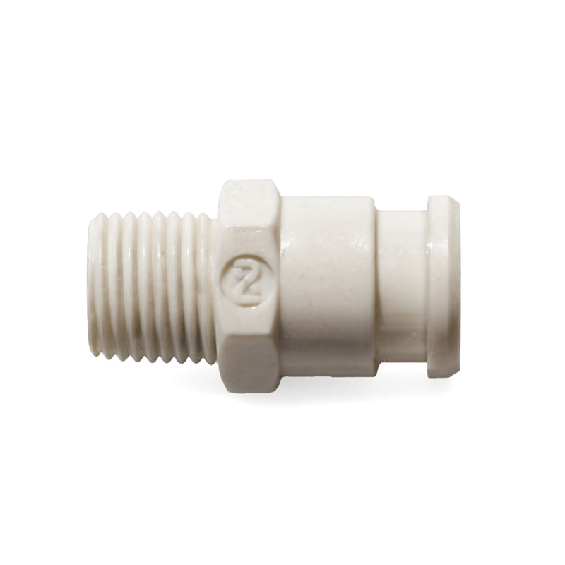 Đầu nối nhanh Cube Cupla PM-Type (Plug) chất liệu nhựa Polyoxymethylene, kiểu kết nối ren ngoài Rc 1/8
