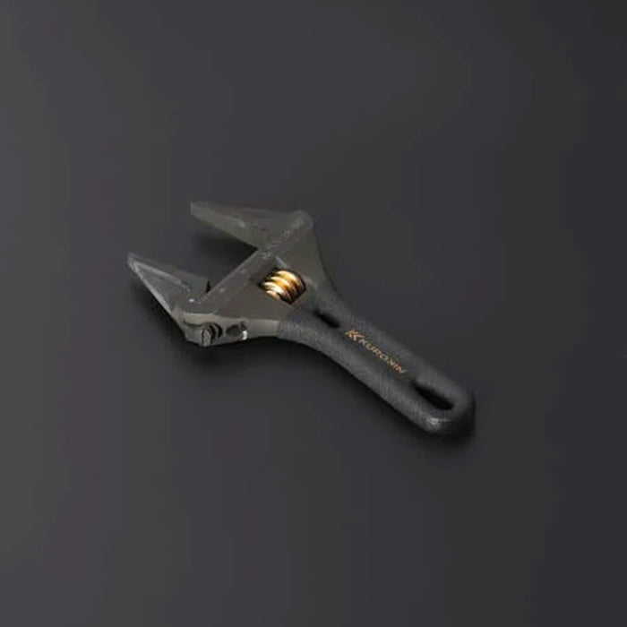 Mỏ lết điều chỉnh thân ngắn Fujiya Kurokin-Series, kích thước từ 118mm ~ 185mm, độ mở ngàm từ 0 ~ 53mm. Tiêu chuẩn RoHS