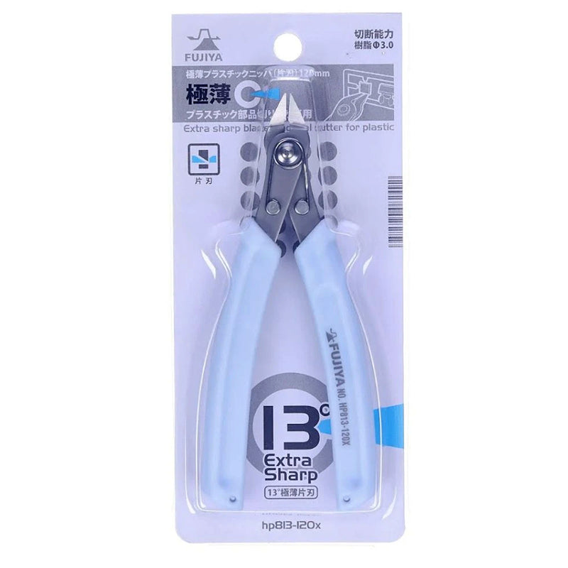 Kìm cắt nhựa mềm, có lò xo trợ lực, chất liệu Inox Fujiya HP813-120X kích thước 120mm