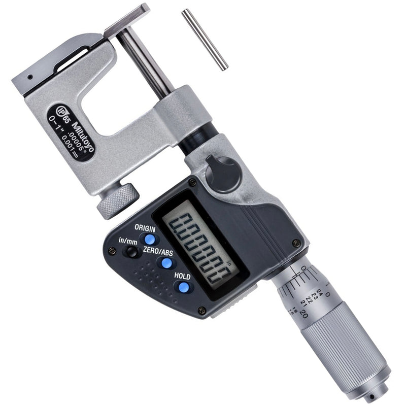 Panme điện tử đa năng Mitutoyo Uni-Mike Series 317 - Interchangeable Anvil Micrometers,  Có thể thay đầu đo