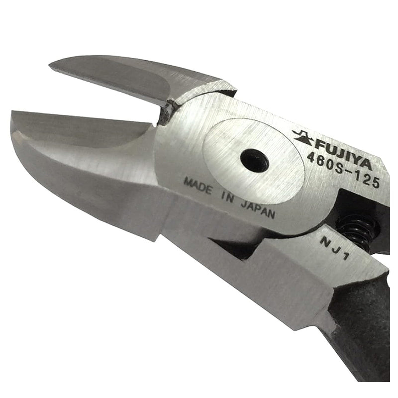 Kìm cắt cao cấp, có lò xo trợ lực, cạnh lưỡi bằng thép hợp kim Carbide Fujiya 460S Series kích thước từ 125mm - 150mm