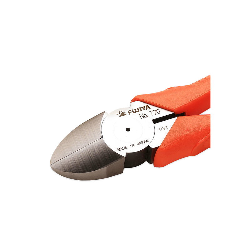 Kìm cắt chéo lưỡi tròn 175mm - 200mm (7 inch - 8 inch) FUJIYA 770-175/200 Series, vật liệu thép hợp kim cao cấp. Tiêu chuẩn RoHS. Xuất xứ Nhật Bản