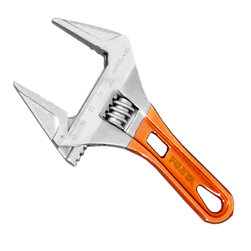 Mỏ lết điều chỉnh thân ngắn Fujiya FLS-Series, kích thước từ 118mm ~ 185mm, độ mở ngàm từ 0 ~ 53mm. Tiêu chuẩn RoHS