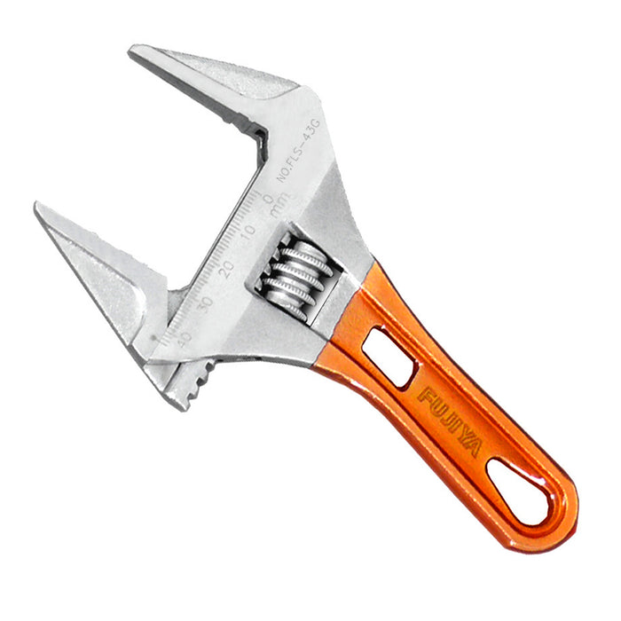 Mỏ lết điều chỉnh thân ngắn Fujiya FLS-Series, kích thước từ 118mm ~ 185mm, độ mở ngàm từ 0 ~ 53mm. Tiêu chuẩn RoHS