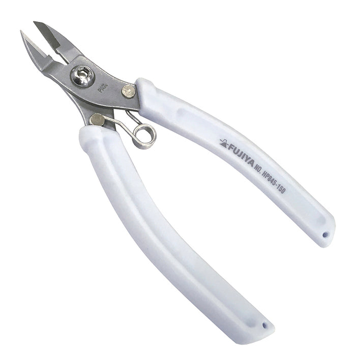 Kìm cắt nhựa cứng có lò xo trợ lực Fujiya HP845-125/150 Series, chất liệu thép không gỉ, kích thước từ 125m ~ 150mm. Tiêu chuẩn RoHS