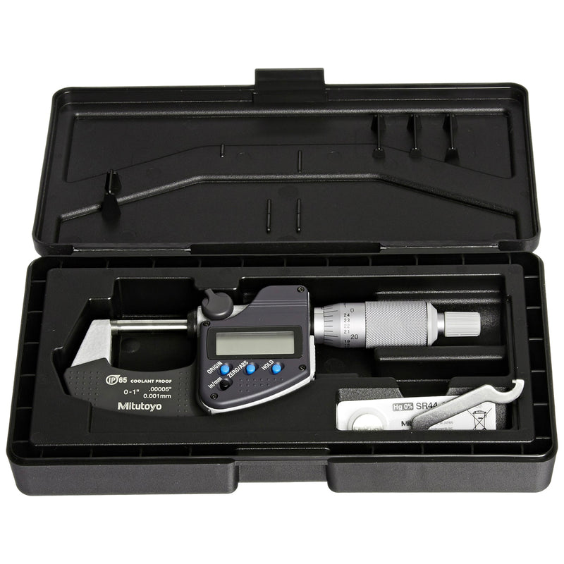 Panme điện tử đo ngoài Mitutoyo Series 293 - Coolant Proof, hệ Inch/Metric