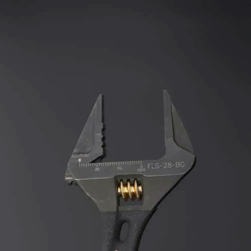 Mỏ lết điều chỉnh thân ngắn Fujiya Kurokin-Series, kích thước từ 118mm ~ 185mm, độ mở ngàm từ 0 ~ 53mm. Tiêu chuẩn RoHS