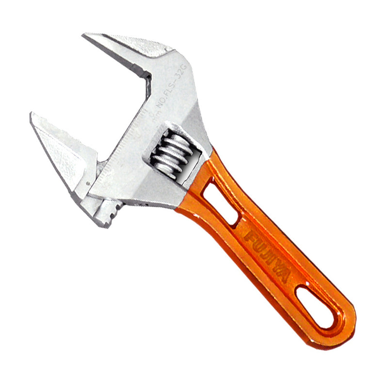 Mỏ lết điều chỉnh thân ngắn Fujiya FLS-Series, kích thước từ 118mm ~ 185mm, độ mở ngàm từ 0 ~ 53mm. Tiêu chuẩn RoHS