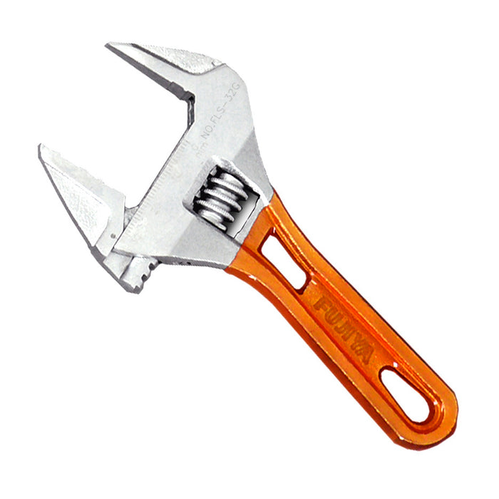 Mỏ lết điều chỉnh thân ngắn Fujiya FLS-Series, kích thước từ 118mm ~ 185mm, độ mở ngàm từ 0 ~ 53mm. Tiêu chuẩn RoHS