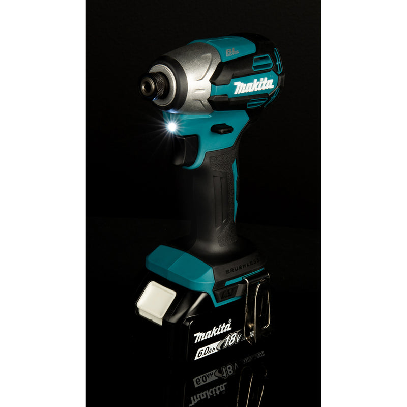 Máy vặn vít Makita DTD158 dùng Pin 18V LXT, đuôi lục giác 6.35mm (1/4 inch)