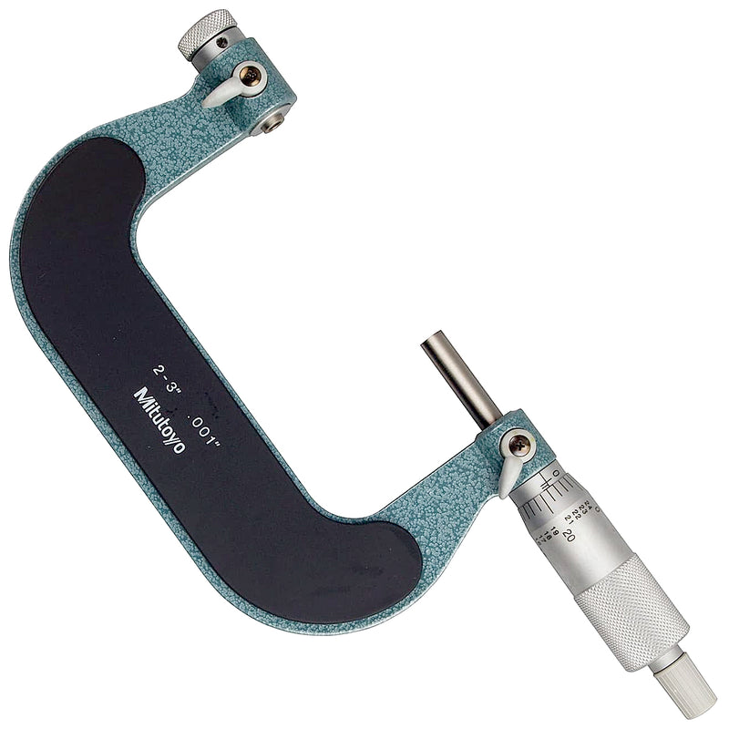 Panme Mitutoyo Series 126 - Screw Thread Micrometers, đo bước ren, có thể thay đầu đo