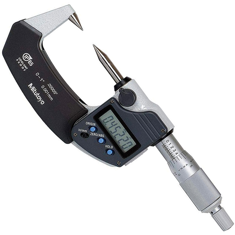 Panme điện tử Mitutoyo Series 342 - Point Micrometers, Mũi đo nhọn
