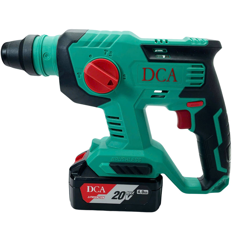 Máy Khoan Bê Tông Dùng Pin 20V động cơ không chổi than DCA ADZC22