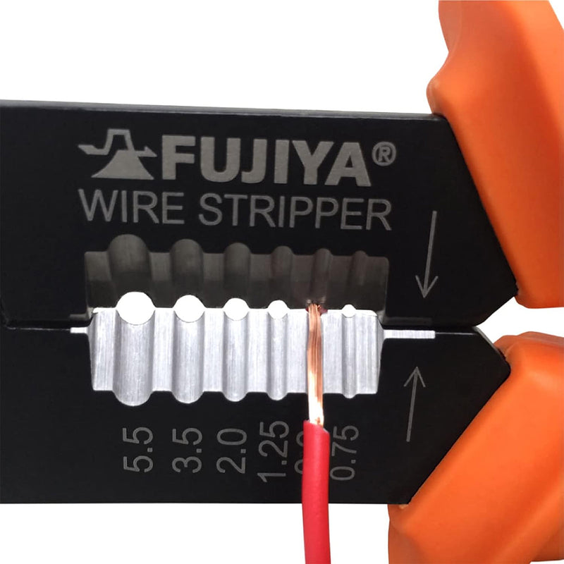 Kìm tuốt dây và bấm đầu cose đa năng Fujiya FA Series kích thước 225mm
