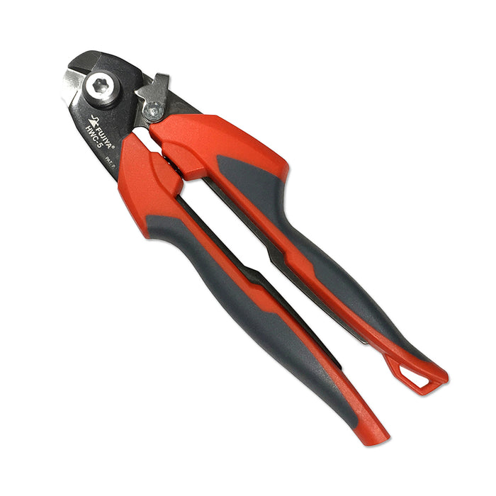 Kìm cắt cáp lưỡi kép có lò xo trợ lực Fujiya HWC-5, kích thước 180mm