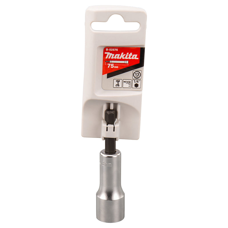 Đầu tuýp vặn ốc ty ren Makita kích thước từ 13mm - 17mm, đuôi lục giác 6.35mm (1/4 inch)