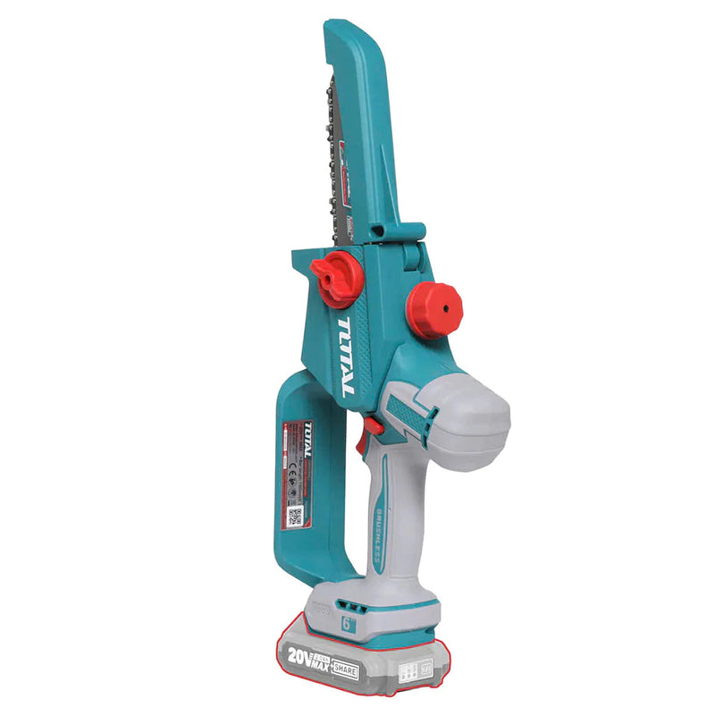 Máy cưa xích Total TGSLI2066 dùng Pin 20V, chiều dài lam 150mm