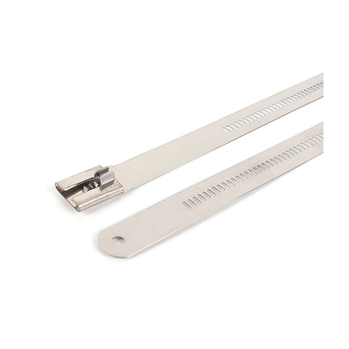 Dây rút Inox 316 KST cao cấp, không bọc nhựa (Uncoated), khóa bậc thang (ladder type), dài từ 150mm - 635mm